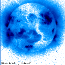 An active region located unusually far from the solar equator